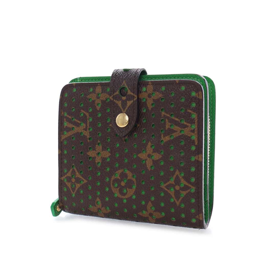 Louis Vuitton Monogram Perforated Compact Zipped Wallet - 3