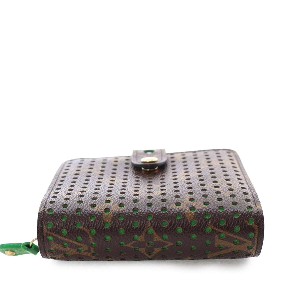Louis Vuitton Monogram Perforated Compact Zipped Wallet - 5