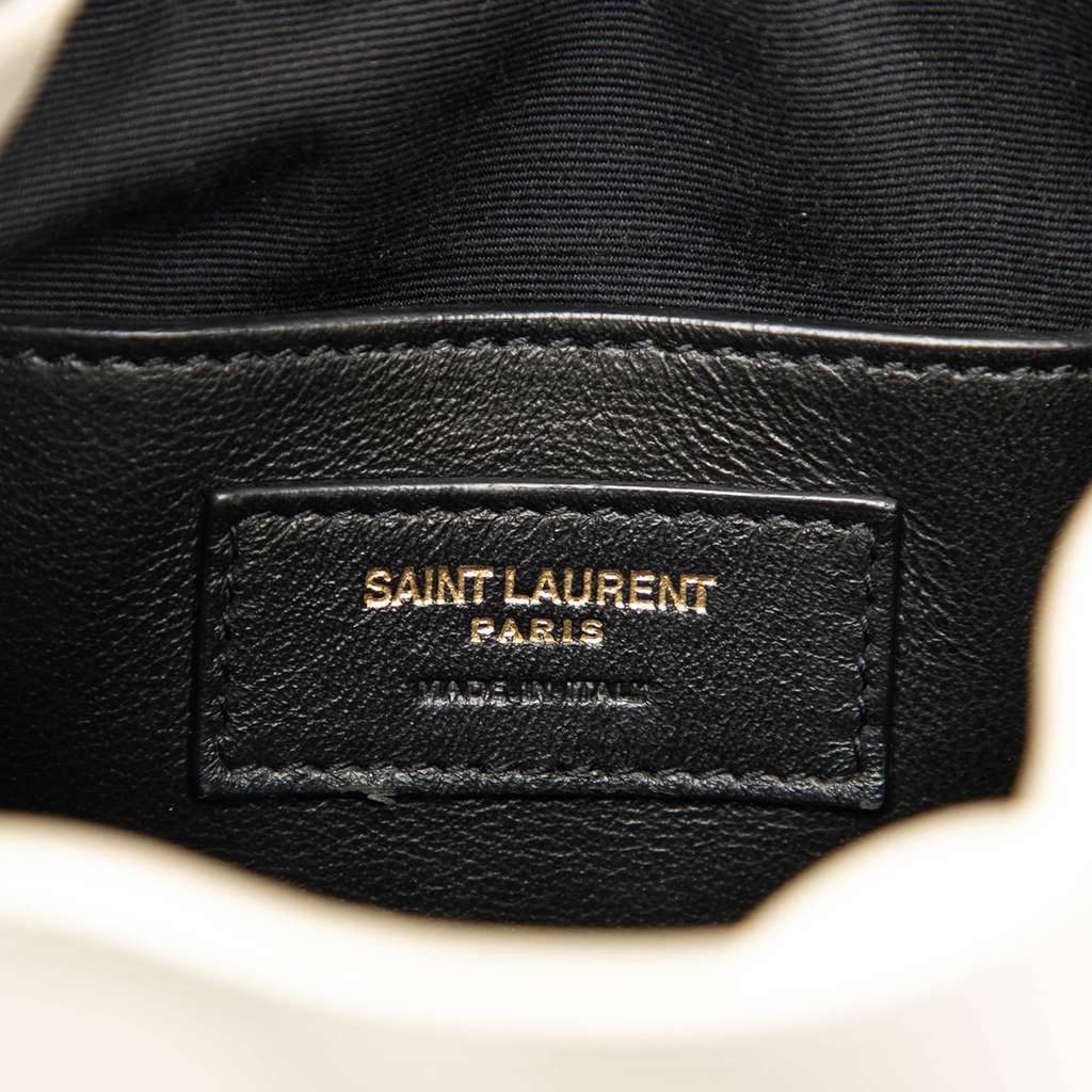 Saint Laurent Small Leather Talitha Bucket Bag - 5