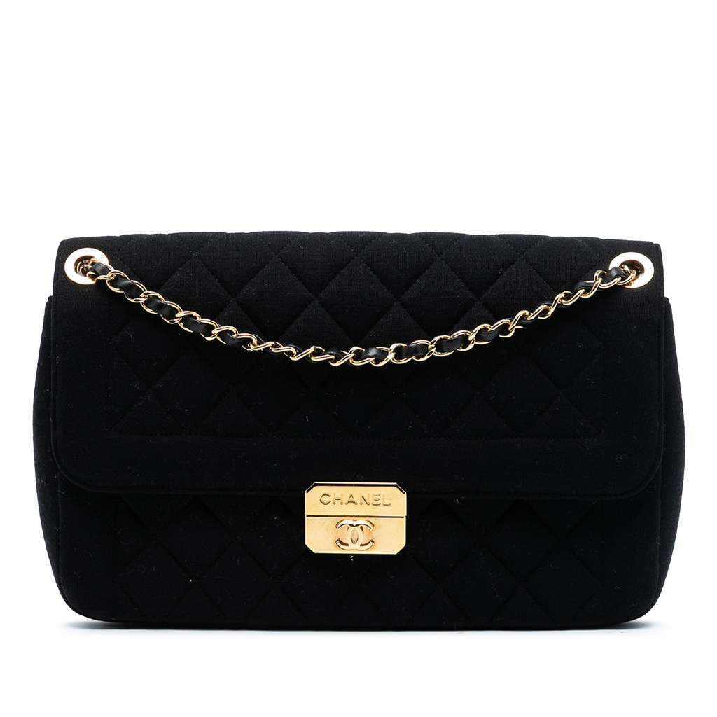 Chanel Large Jersey Chic With Me Flap