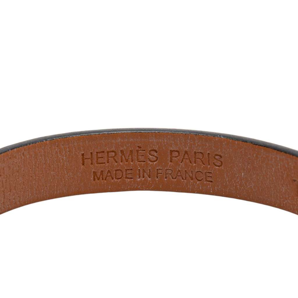 Hermès Leather Rivale Mini Bracelet - 5