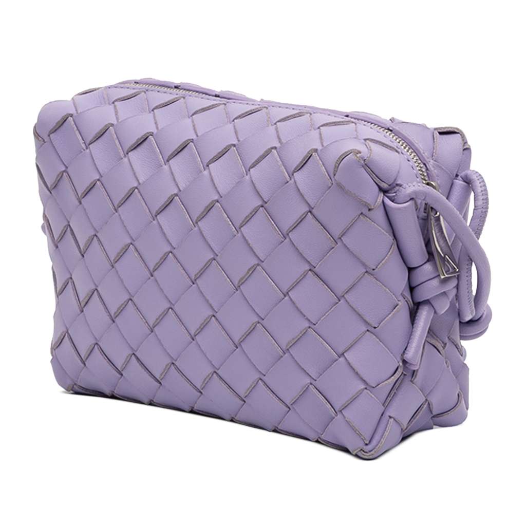 Bottega Veneta Mini Lambskin Intrecciato Loop Camera Bag - 2