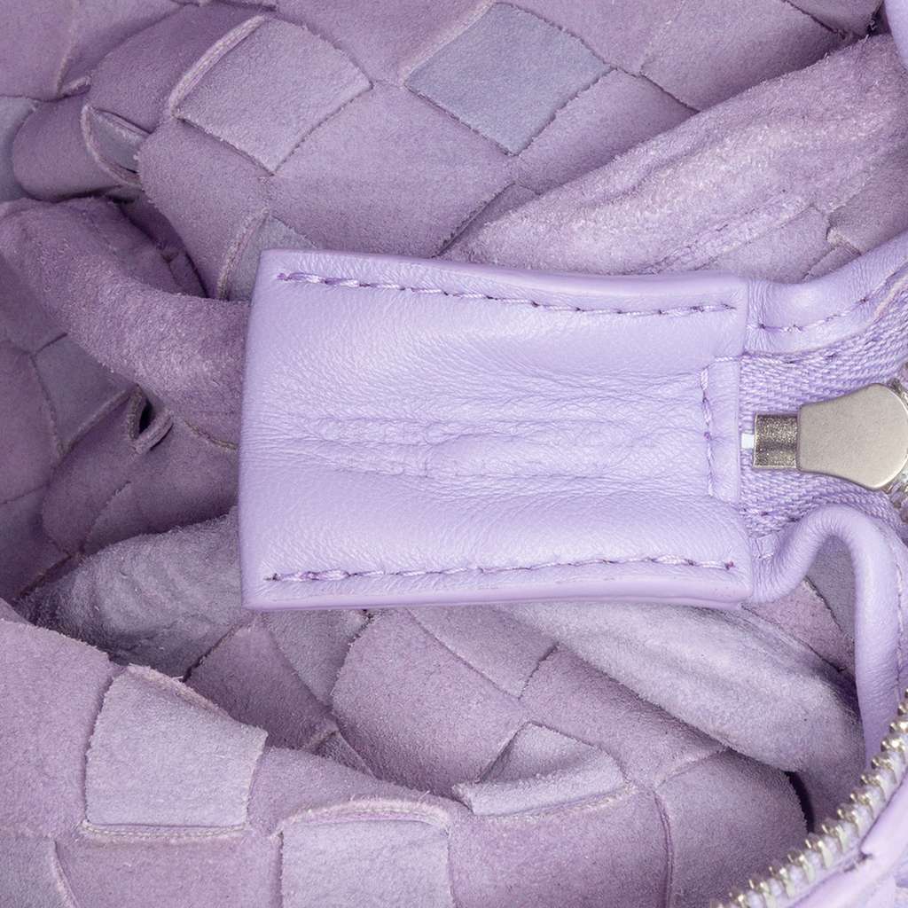 Bottega Veneta Mini Lambskin Intrecciato Loop Camera Bag - 5