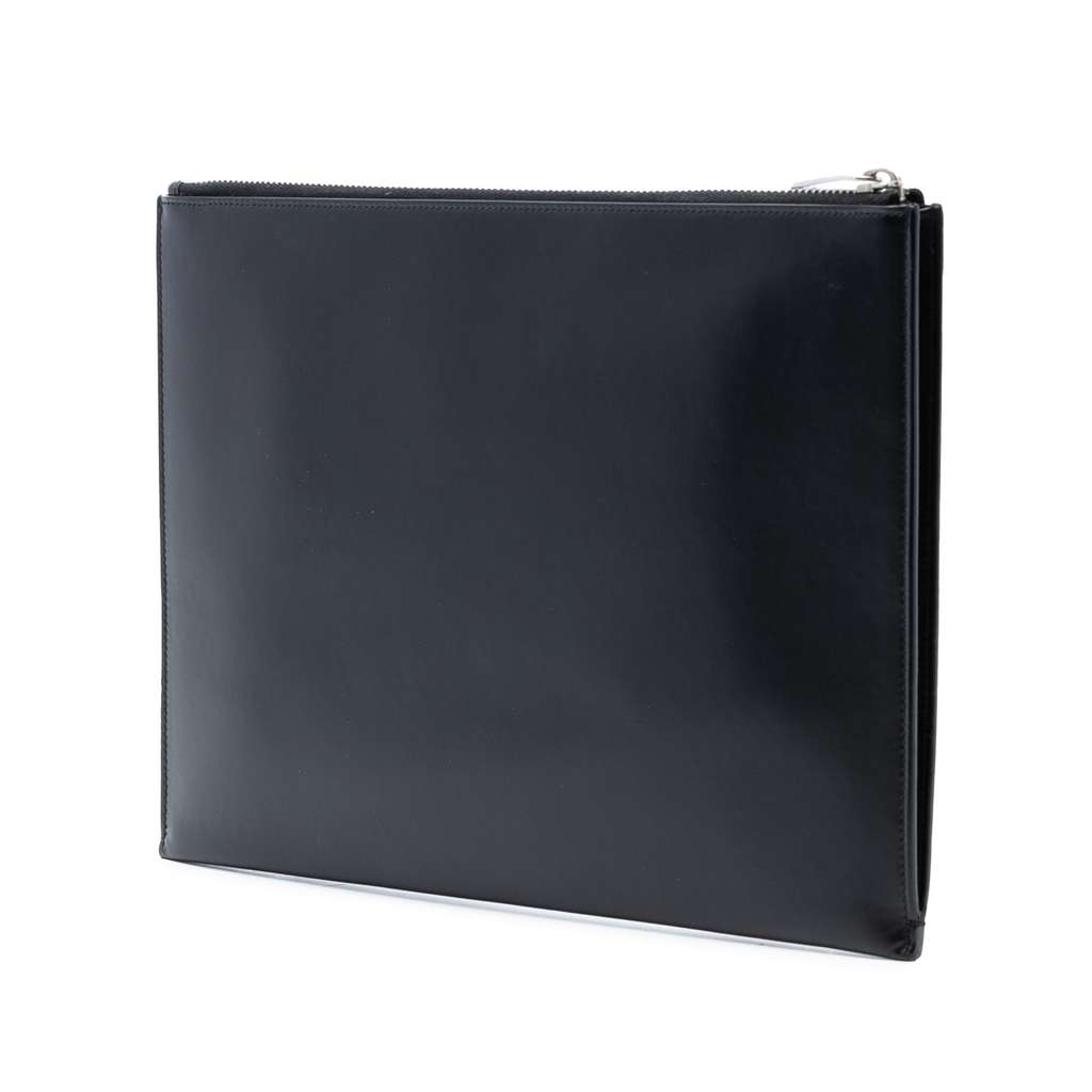 Saint Laurent Leather Monogram Ipad Case - 2