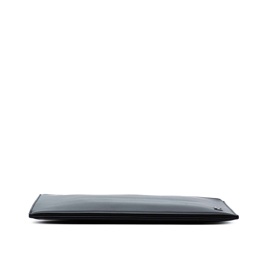 Saint Laurent Leather Monogram Ipad Case - 3