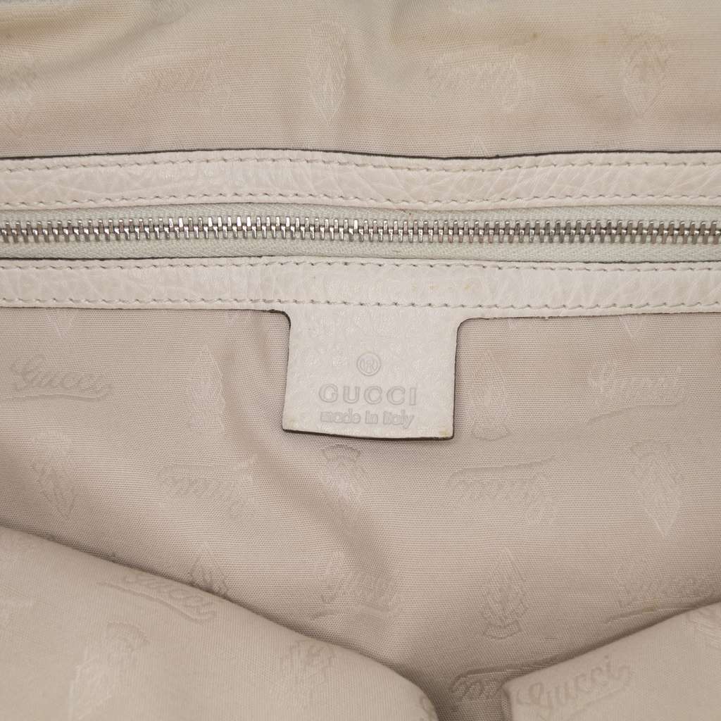 Gucci Medium GG Canvas Bamboo Libeccio Tote - 5