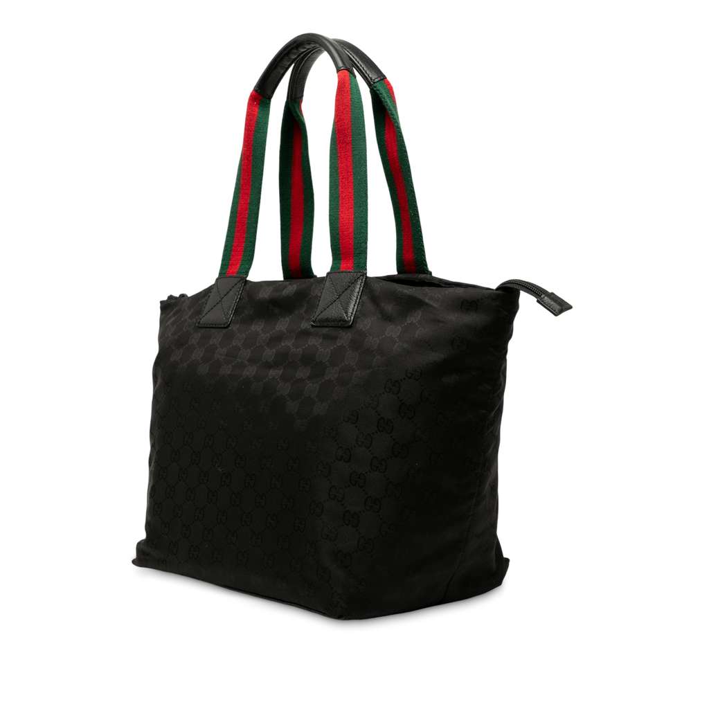 Gucci GG Canvas Web Tote - 2