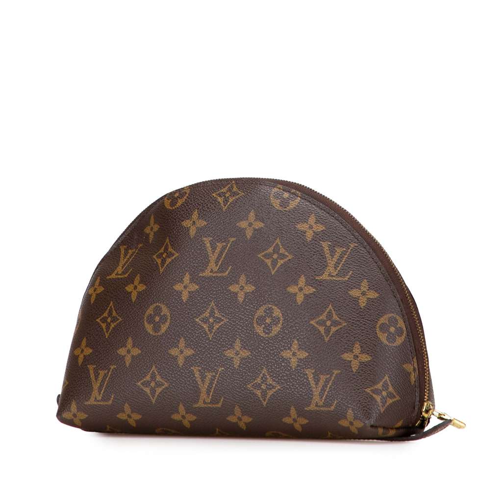 Louis Vuitton Monogram Trousse Demi Ronde Cosmetic Pouch - 2