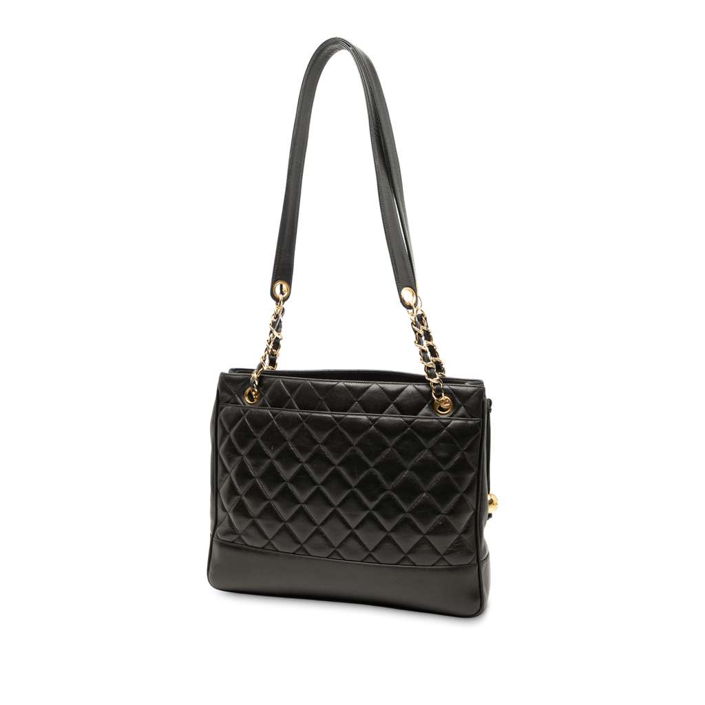 Chanel Quilted Caviar Chain Tote - 2