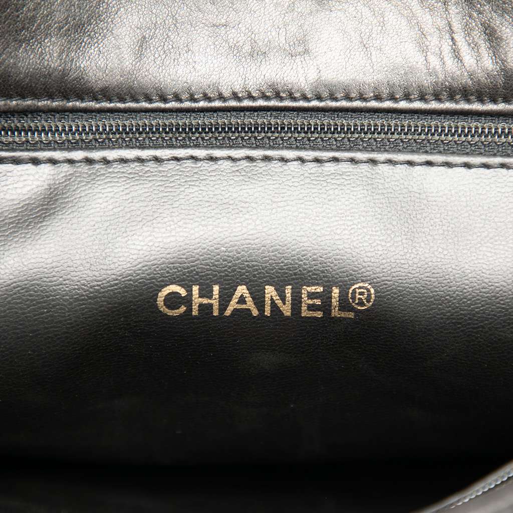 Chanel Quilted Caviar Chain Tote - 5