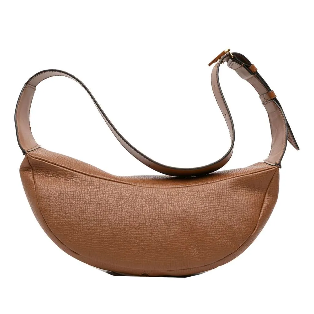 Versace Leather V Greca Signature Belt Bag Brown Leather Very good - Inside View