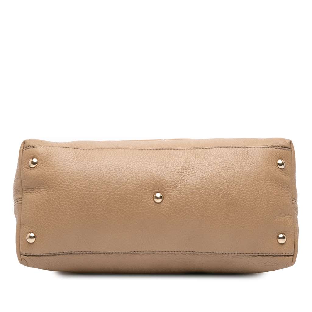 Gucci Small Leather Soho Working Satchel - 3