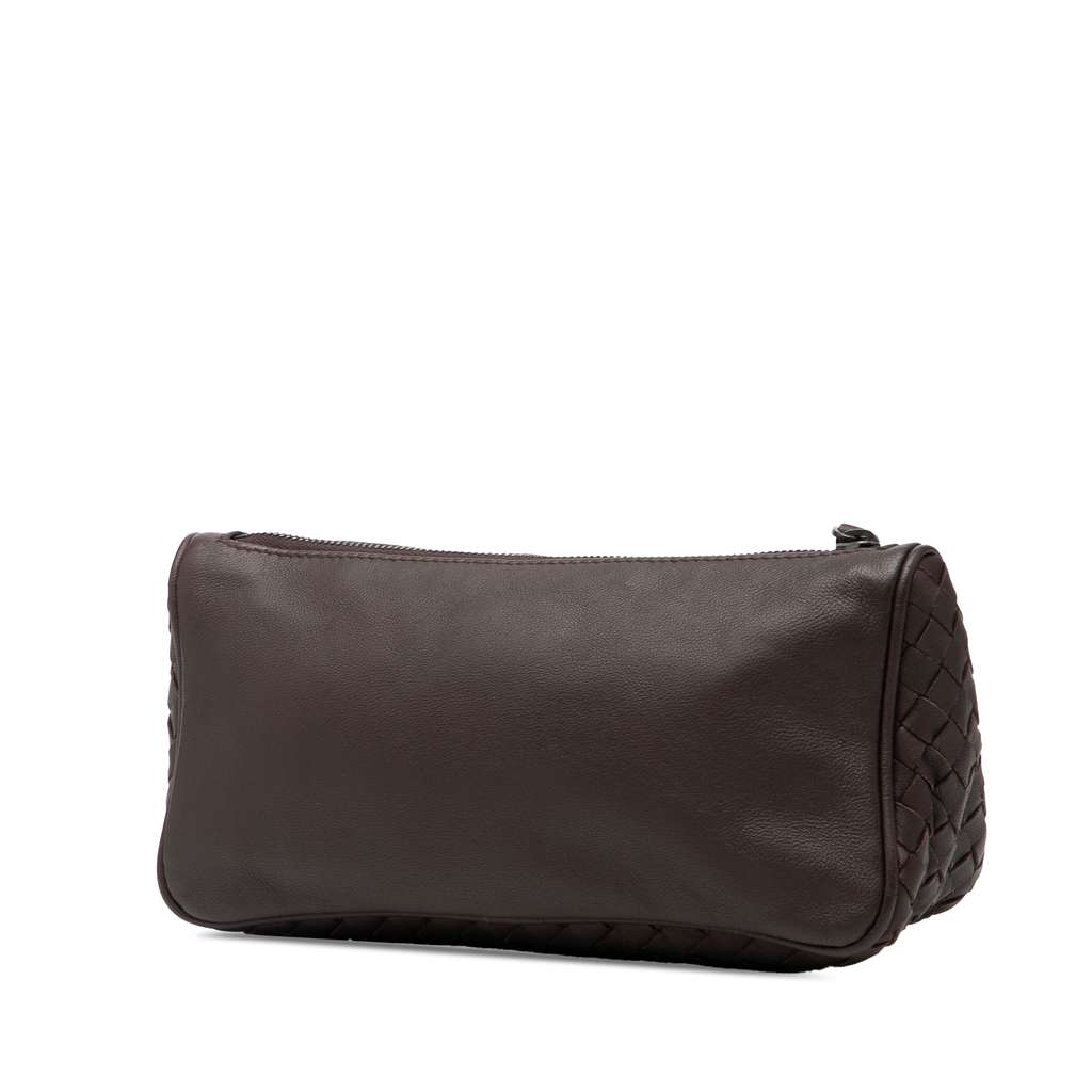 Bottega Veneta Intrecciato Trimmed Nappa Zipped Pouch - 2