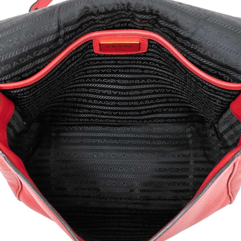 Prada Vitello Phenix Flap Crossbody - 4