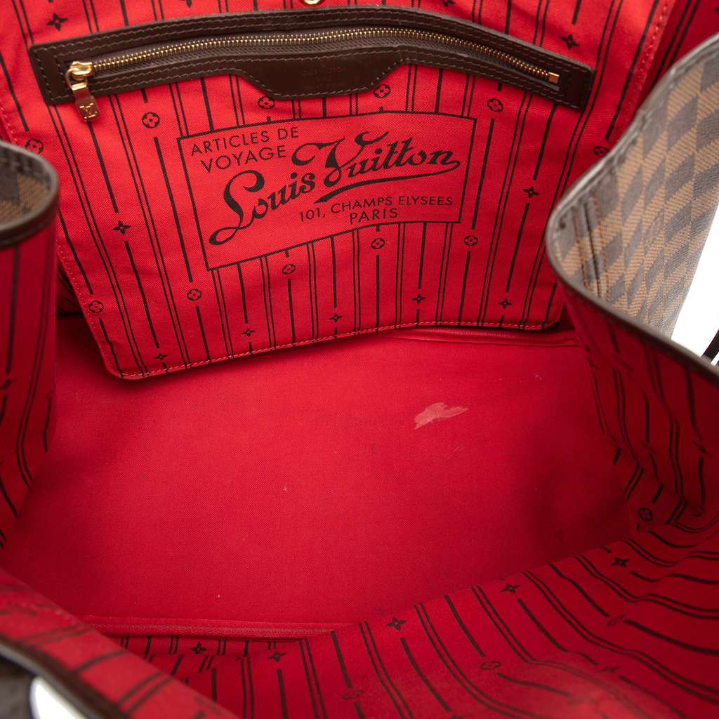 Louis Vuitton Damier Ebene Neverfull GM - 4