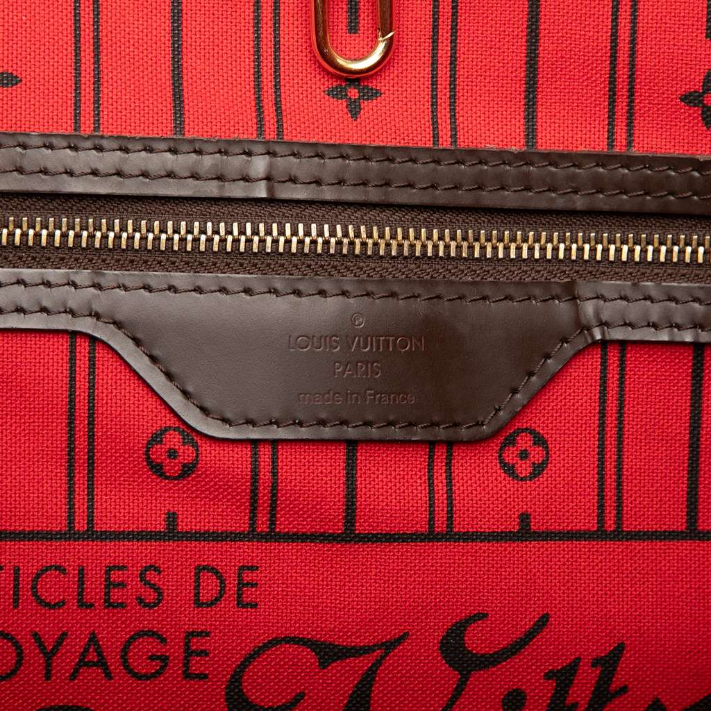 Louis Vuitton Damier Ebene Neverfull GM - 5