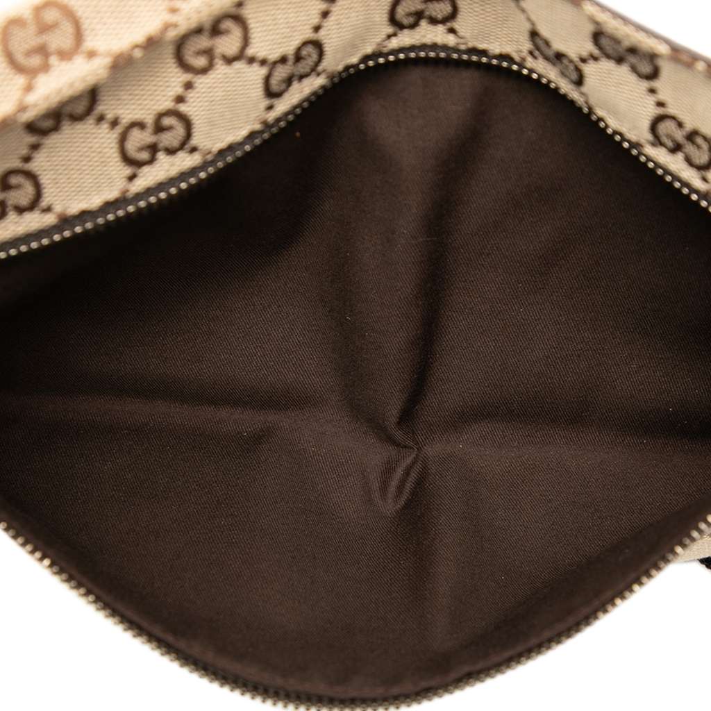 Gucci GG Canvas Double Pocket Belt Bag - 4