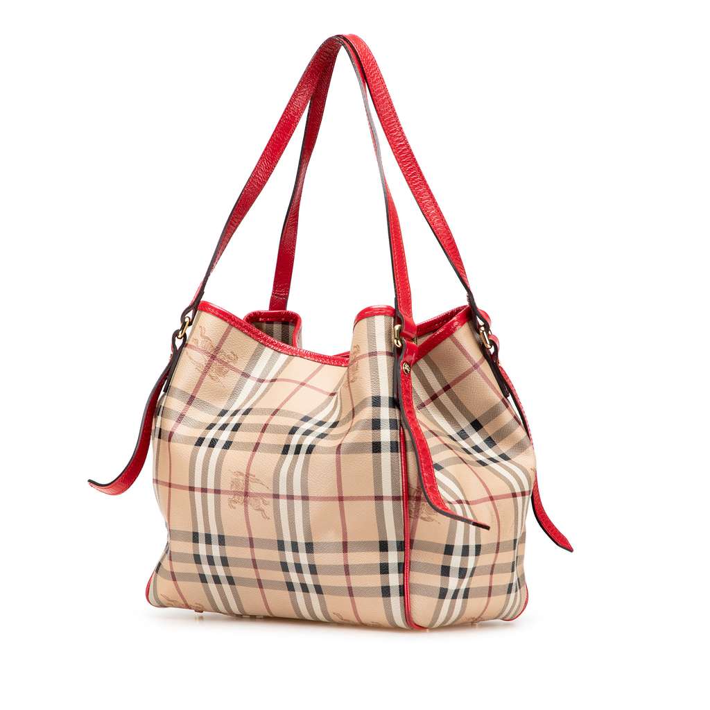 Burberry Small Haymarket Check Coated Canvas Canterbury Tote - 2