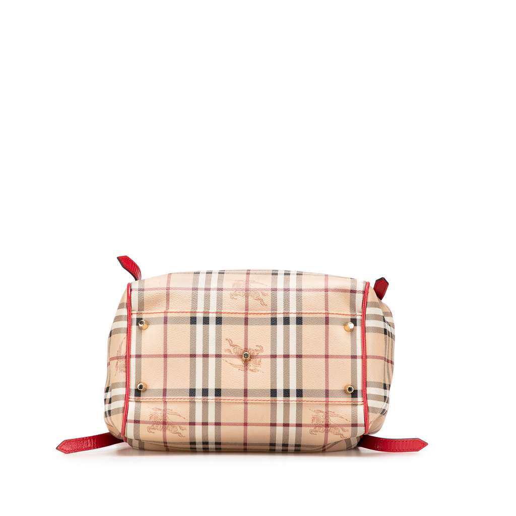 Burberry Small Haymarket Check Coated Canvas Canterbury Tote - 3