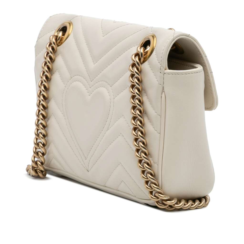 Gucci Small GG Marmont Matelasse Leather Shoulder Bag - 2