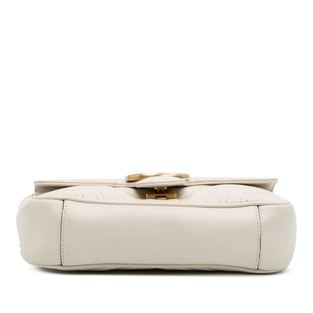 Gucci Small GG Marmont Matelasse Leather Shoulder Bag - 3