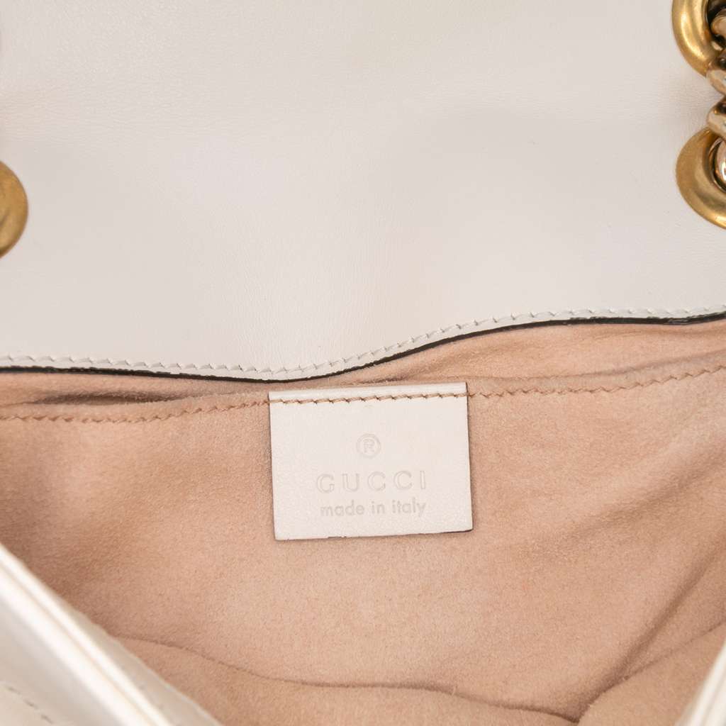 Gucci Small GG Marmont Matelasse Leather Shoulder Bag - 5