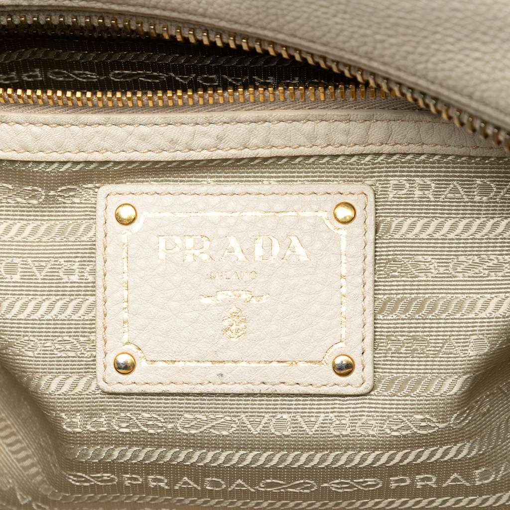 Prada Vitello Daino Bauletto Bag - 5