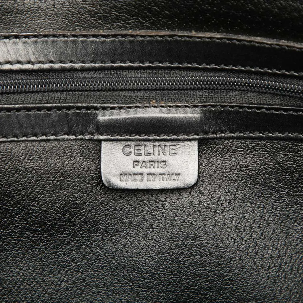 Celine Macadam Coated Canvas Handbag Brown Canvas Good - Box View