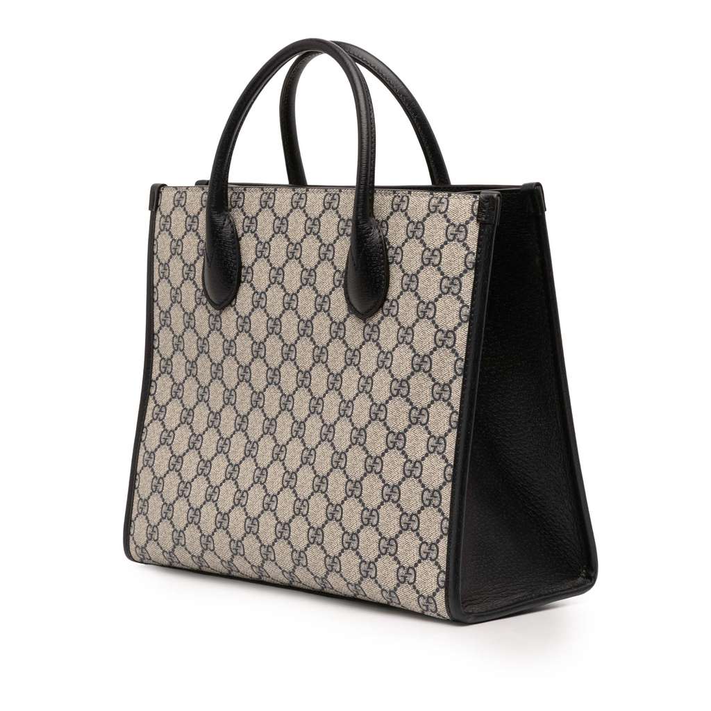 Gucci Small GG Supreme Interlocking G Tote - 2