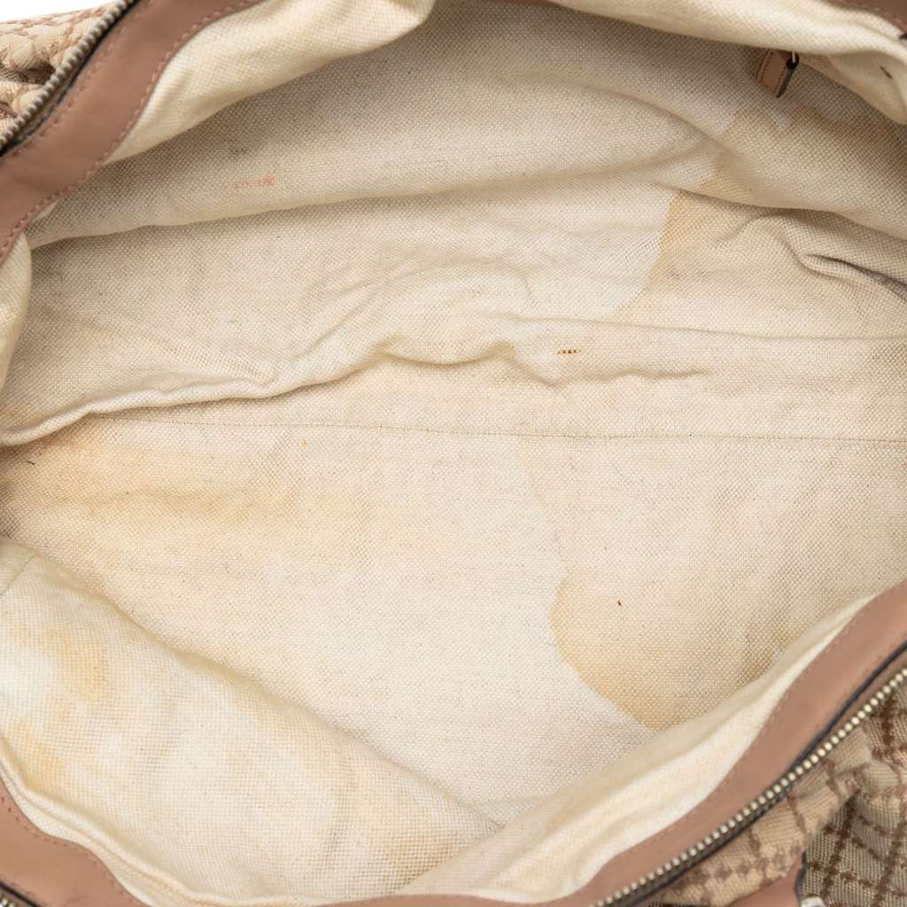 Gucci Diamante Canvas Sukey Satchel - 4