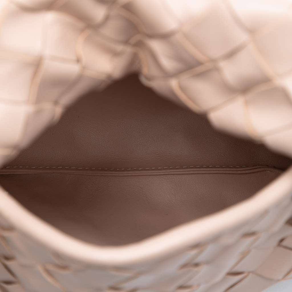 Bottega Veneta Mini Calfskin Intrecciato Hop Satchel - 5