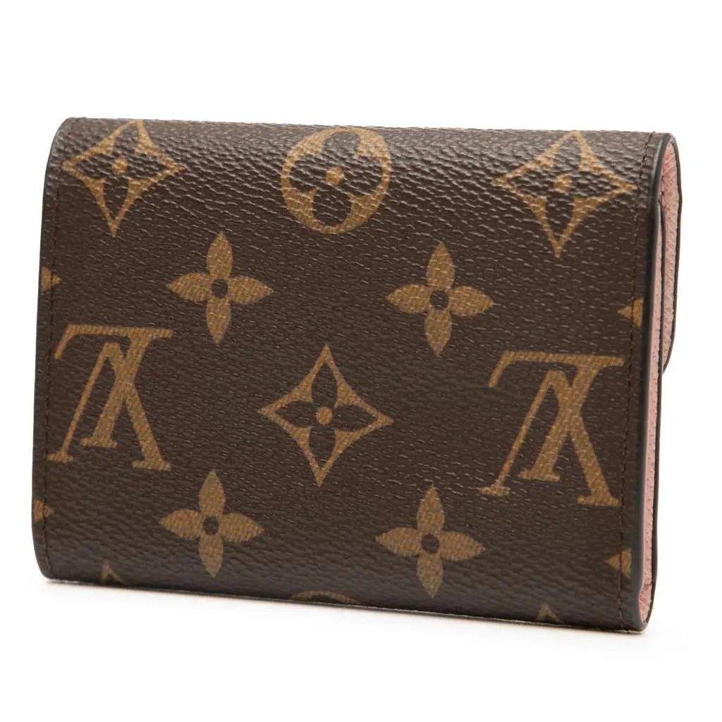Louis Vuitton Monogram Rosalie Coin Purse Brown Good - Back View