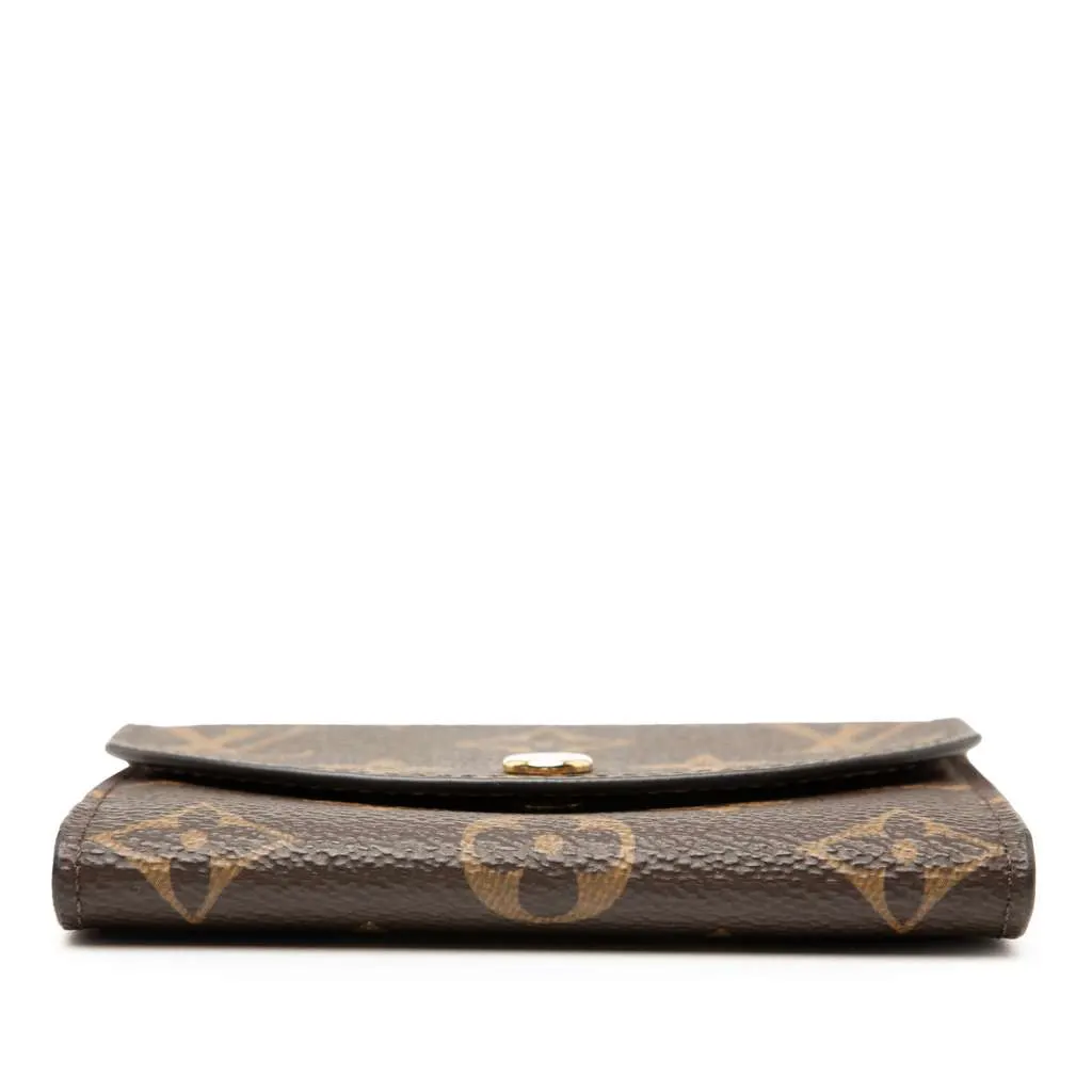 Louis Vuitton Monogram Rosalie Coin Purse Brown Good - Inside View