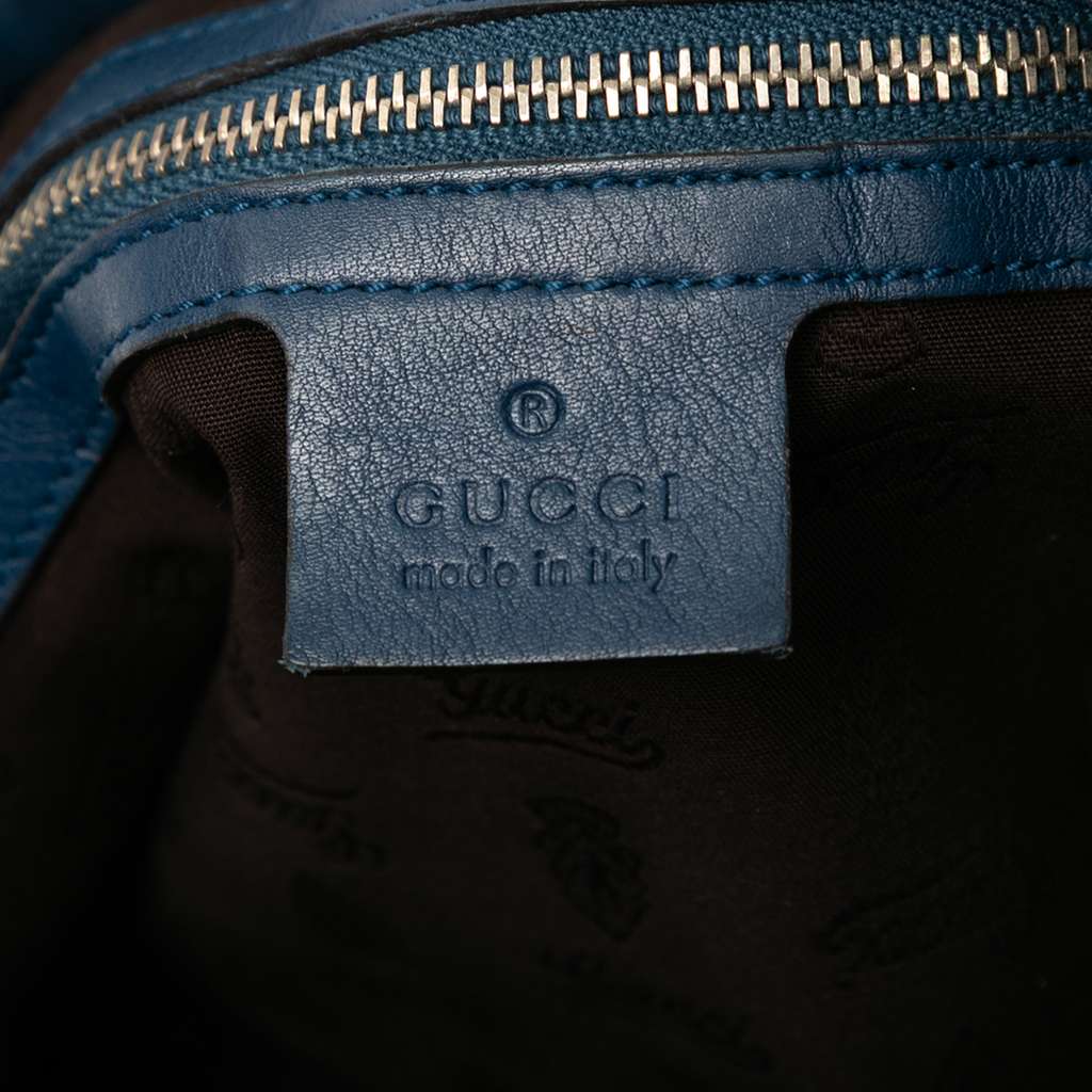 Gucci Medium Guccissima Icon Bit Satchel - 5