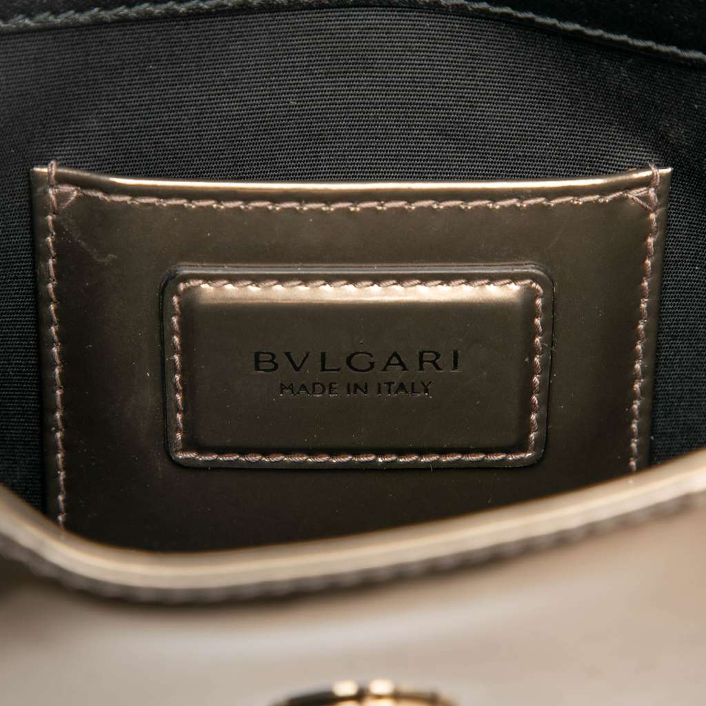 Bvlgari Small Patent Serpenti Forever Crossbody - 5