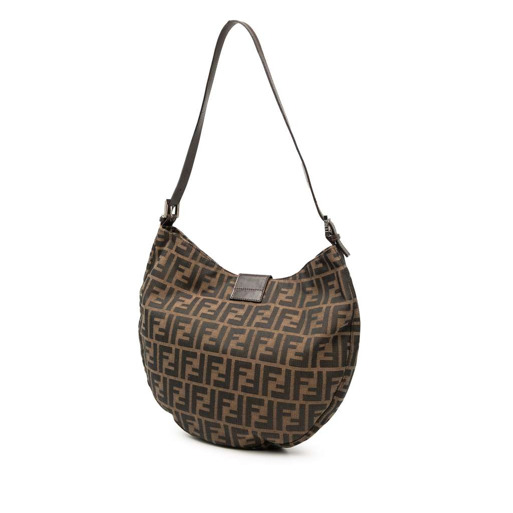 Fendi Zucca Canvas Croissant Hobo - 2