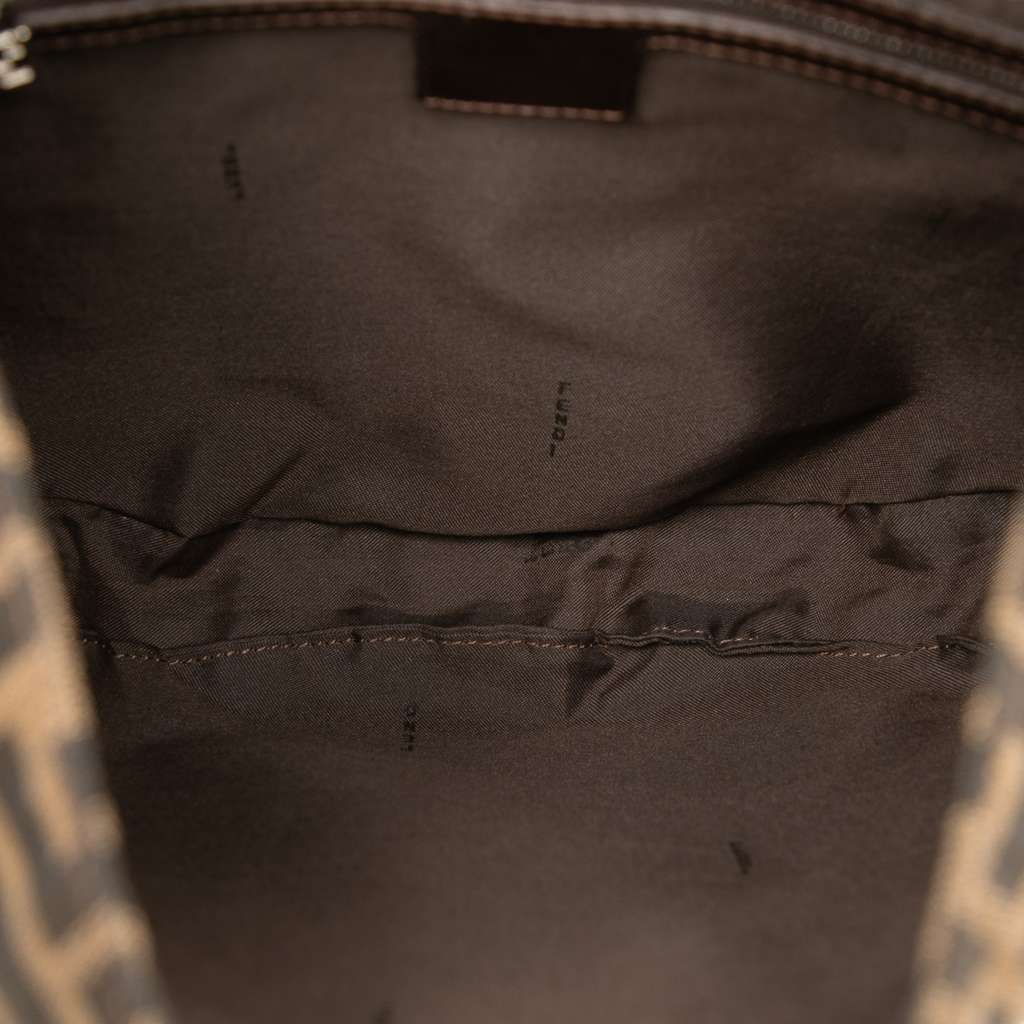 Fendi Zucca Canvas Croissant Hobo - 4
