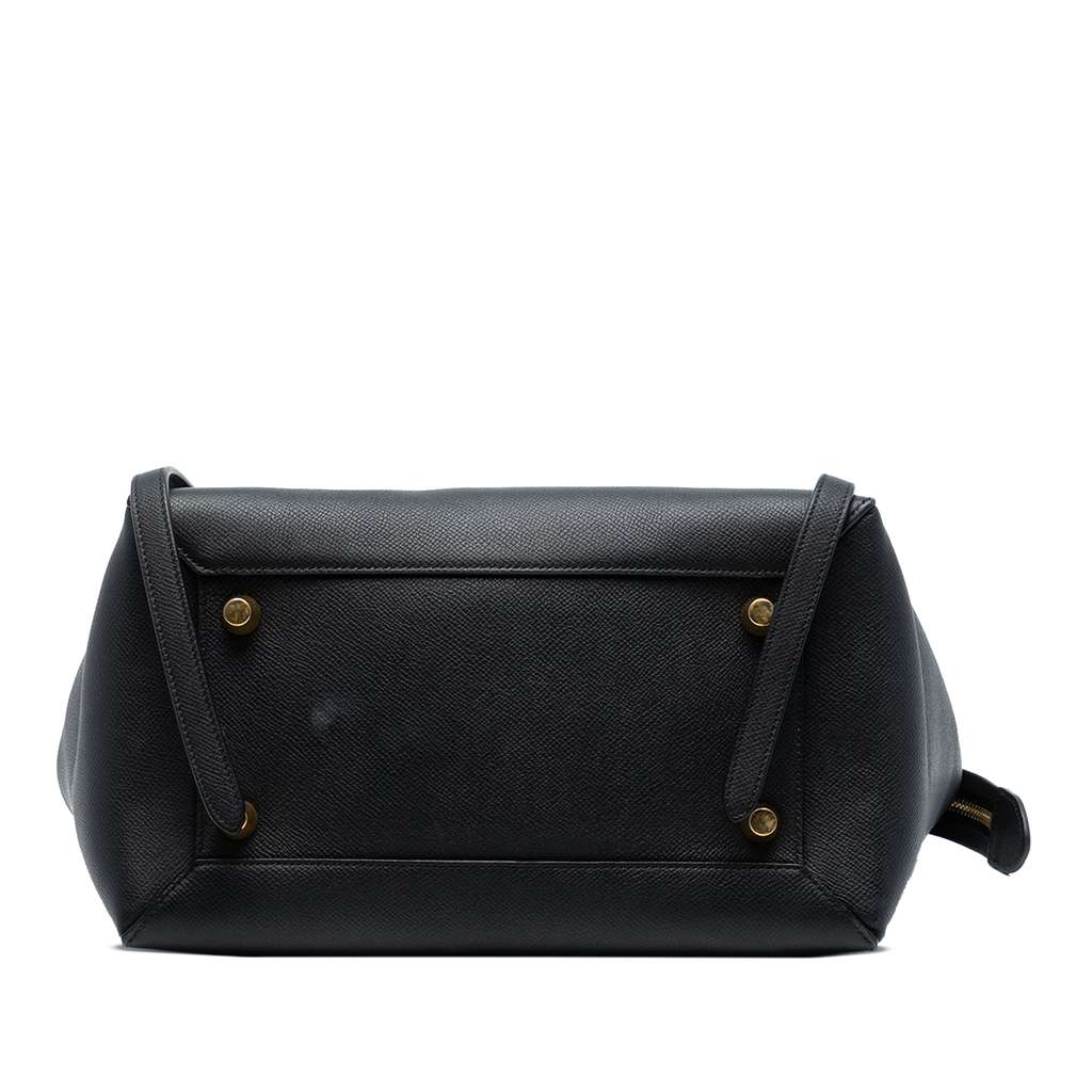 Celine Mini Grained Calfskin Belt Satchel - 3