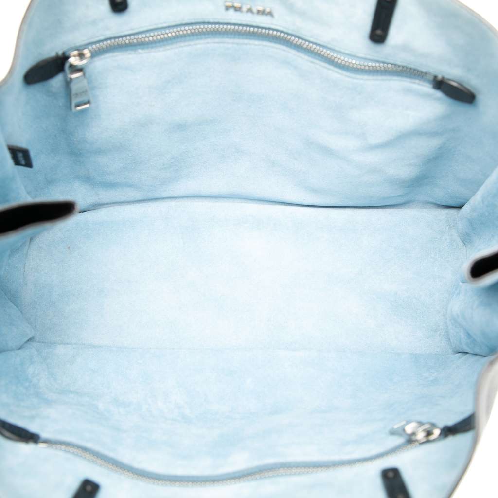 Prada Glace Calf Etiquette Tote - 4