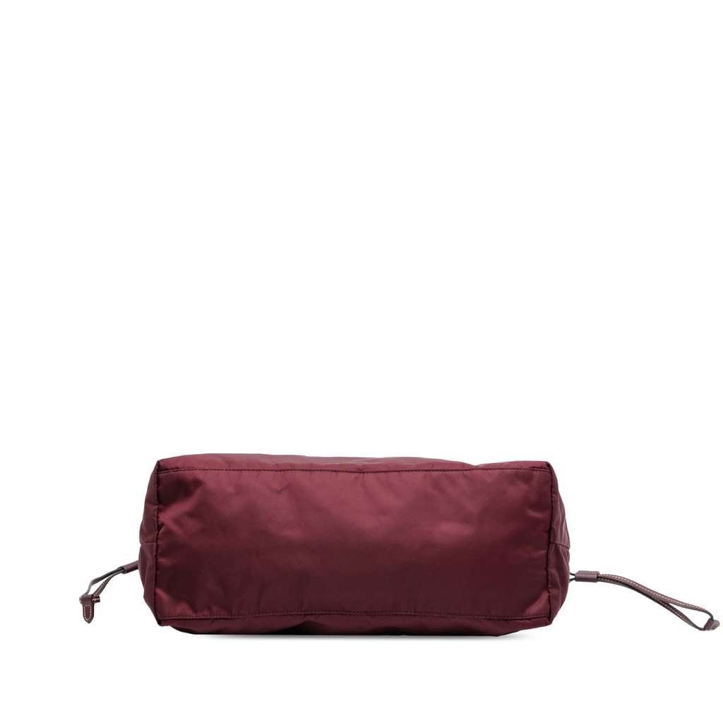 Prada Saffiano Trimmed Tessuto Tote - 3