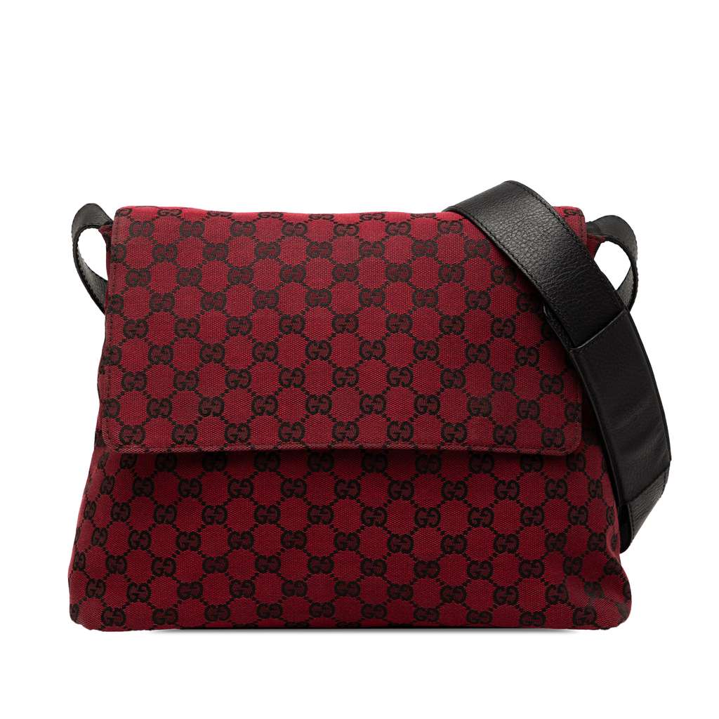 Gucci GG Canvas Messenger Bag