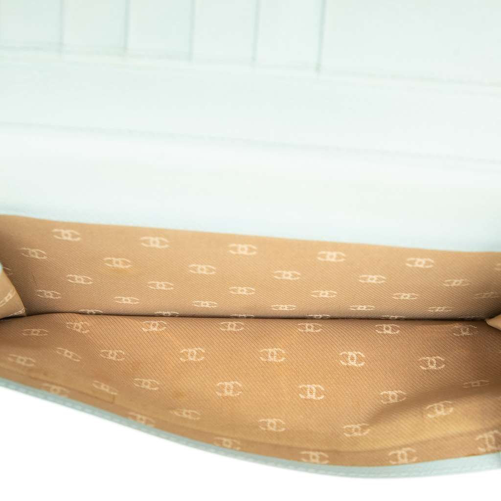 Chanel Leather Coco Button Long Wallet - 4