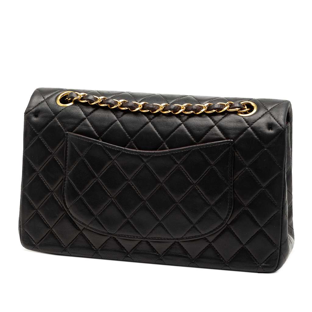 Chanel Medium Classic Lambskin Double Flap - 2