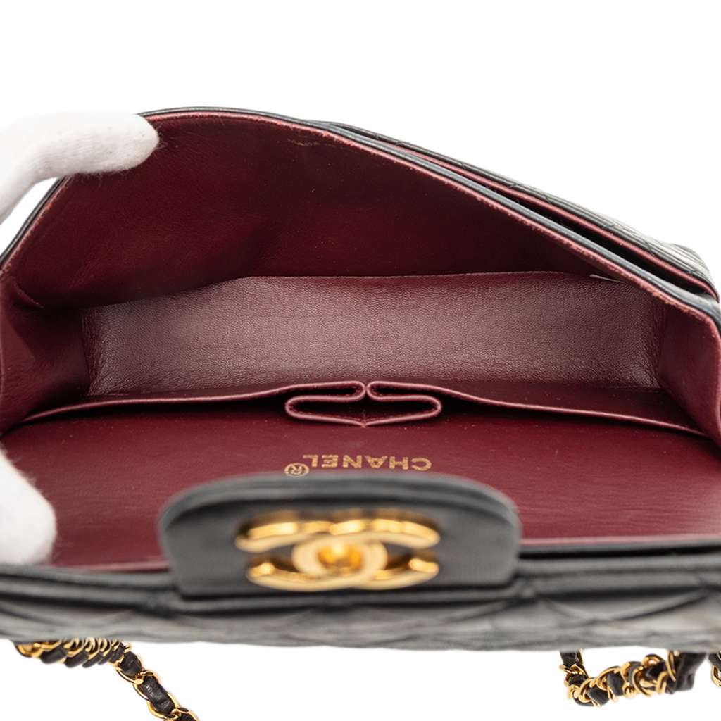 Chanel Medium Classic Lambskin Double Flap - 4