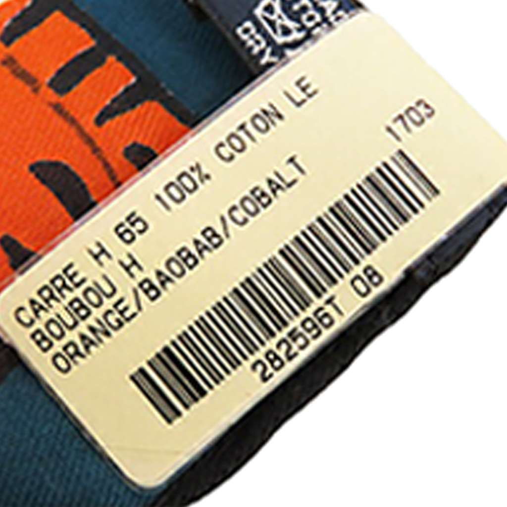 Hermès Le Boubou H Cotton Scarf Carre 65 - 5