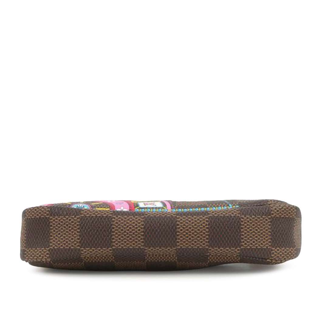 Louis Vuitton Damier Ebene Vivienne Holiday Mini Pochette Accessoires - 3