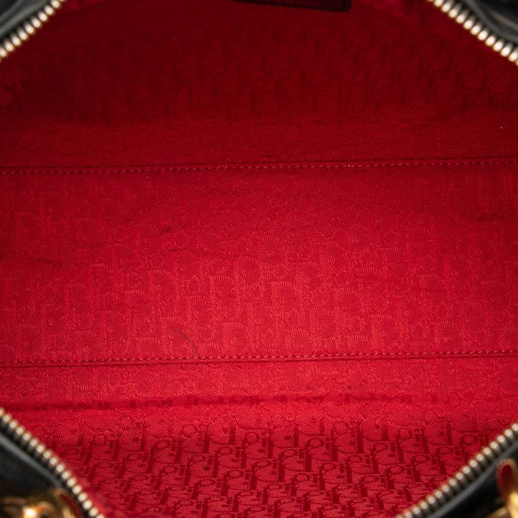 Dior Large Lambskin Cannage Lady Dior - 4