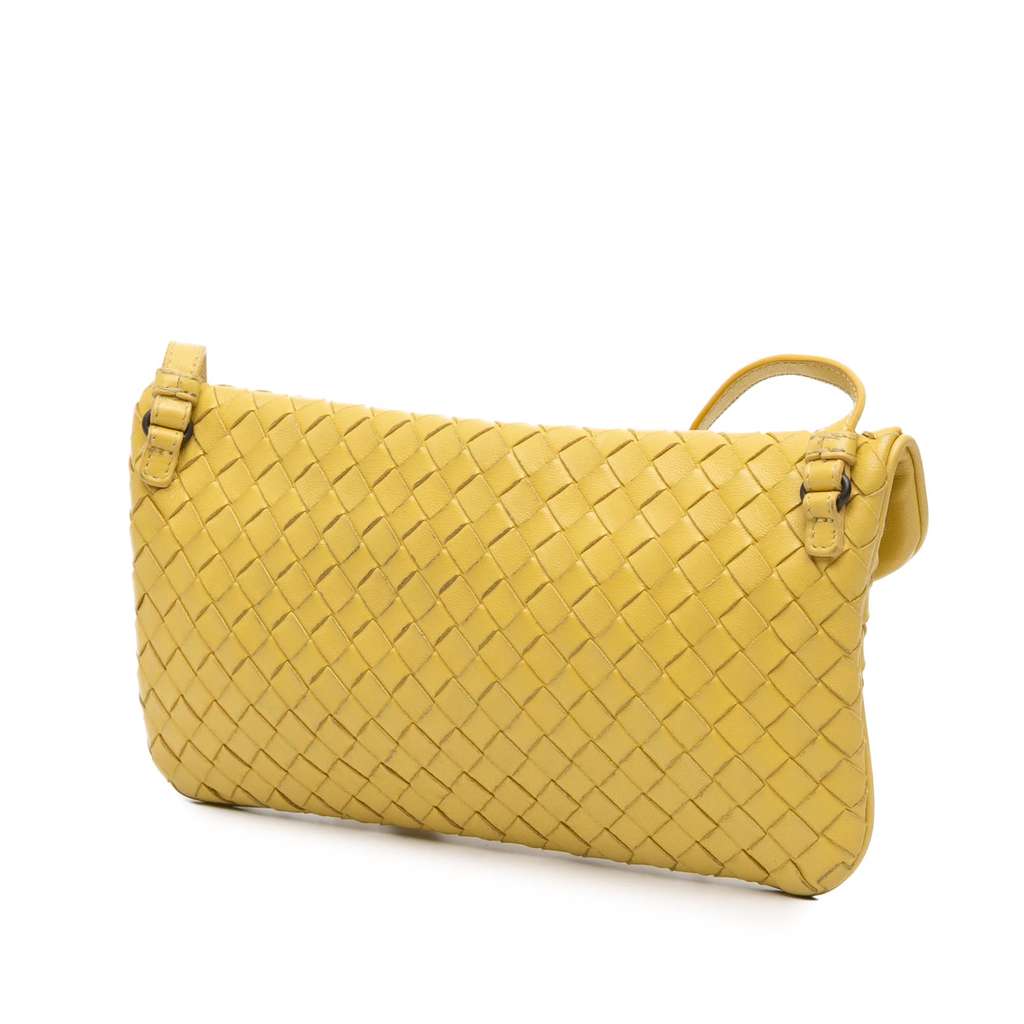 Bottega Veneta Mini Nappa Intrecciato Turn Lock Crossbody - 2