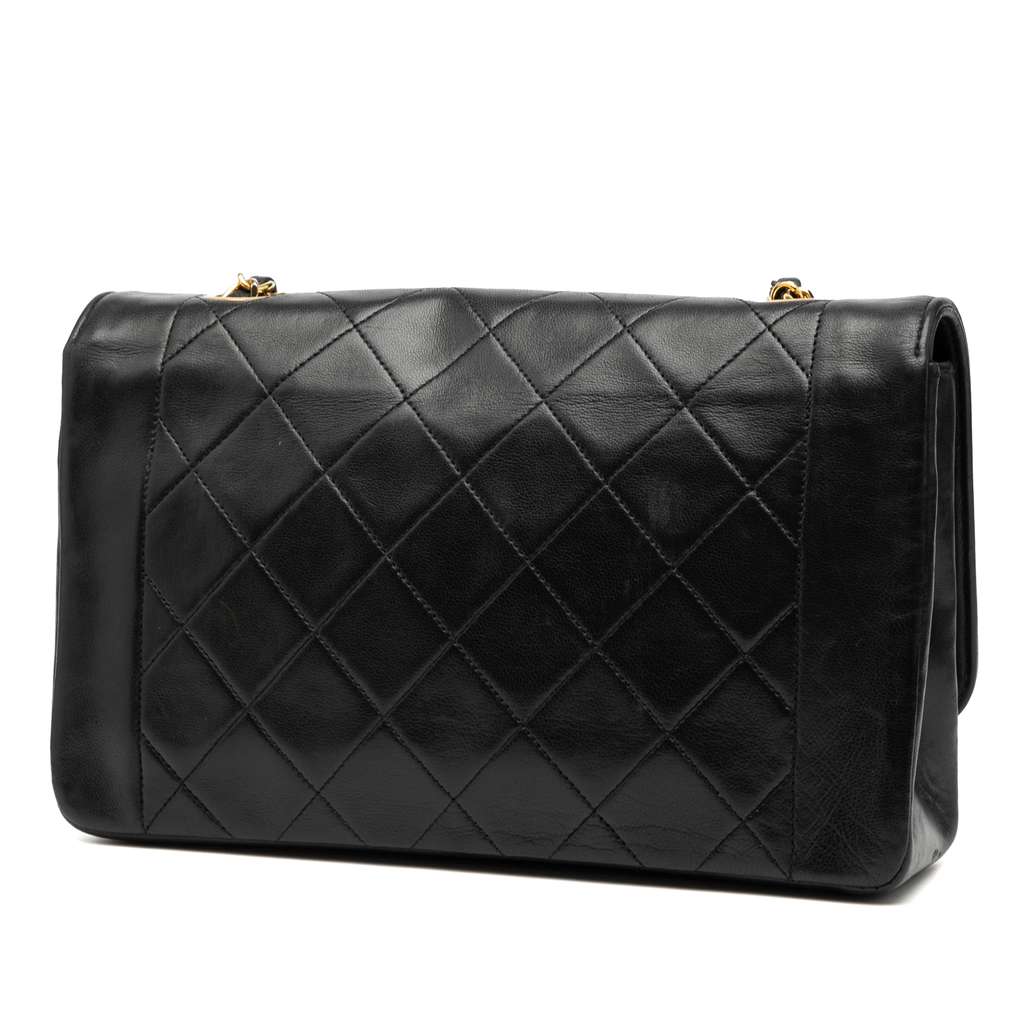 Chanel Medium Lambskin Diana Full Flap - 2