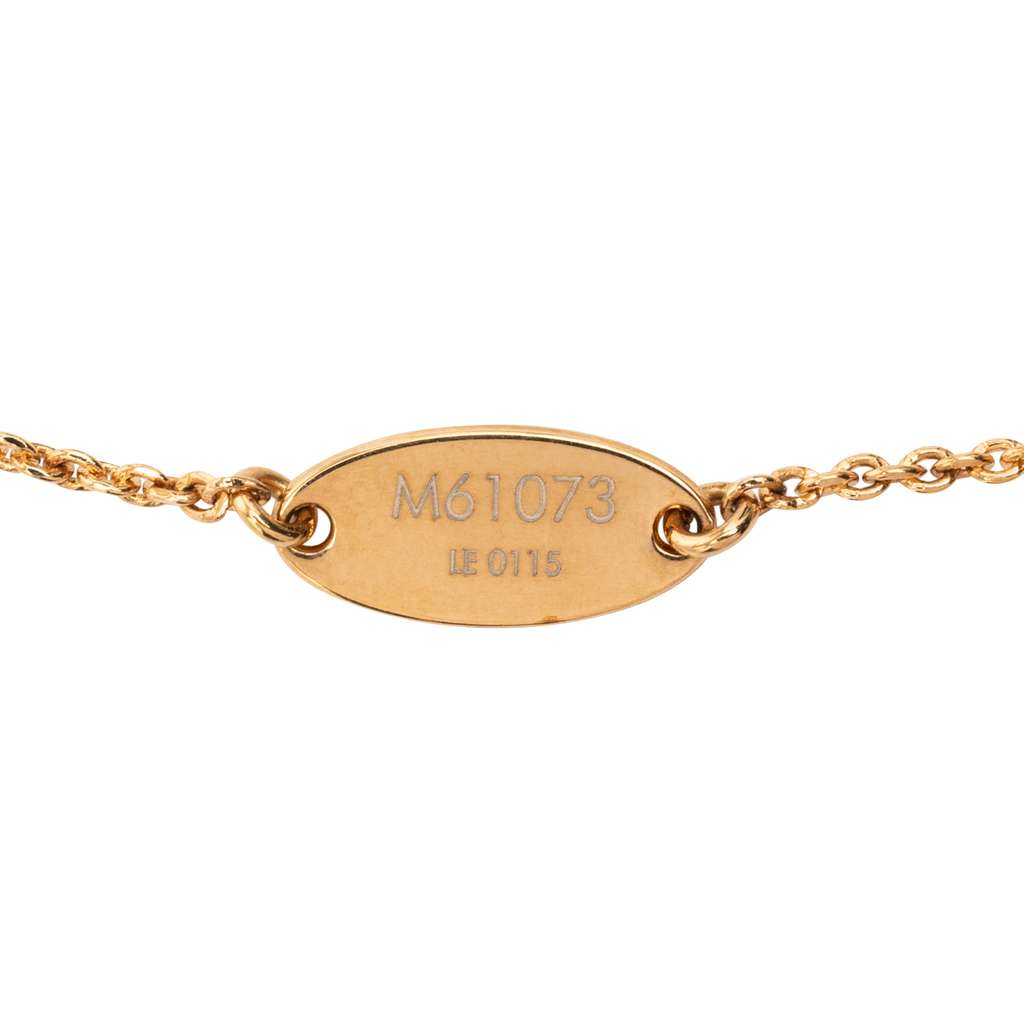 Louis Vuitton Gold Plated LV and Me Letter R Pendant Necklace - 5